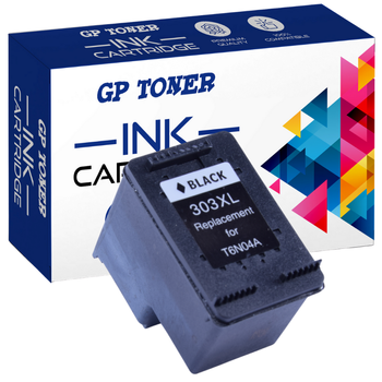 Kompatible Tinte für HP 303 XL ENVY Photo 6220 6230 7130 7830 – GP-H303XL BK Schwarz