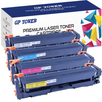 4x Toner für HP GP-H404X/CF544X CMYK-Drucker
